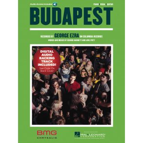 George Ezra: Budapest (PVG Sheet/Online Audio)