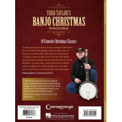 Taylor Todd Todd Taylor's Banjo Christmas Bjo Tab Book/Cd