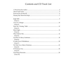 Taylor Todd Todd Taylor's Banjo Christmas Bjo Tab Book/Cd