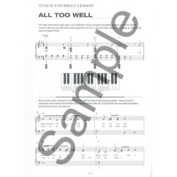 Teach Yourself To Play Piano Songs: A Thousand Years And 9 More Popular Songs (Book/Online Media)