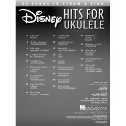 Disney Hits For Ukulele
