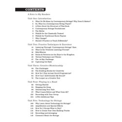 How To Play Contemporary Strings (Book/Online Video)