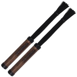 Cajon Brush Pair - Dark Finish