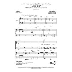 Matt Boswell/Michael Farren: I Will Sing (Arr. Koerts) (SATB)