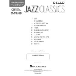 Instrumental Play-Along: Jazz Classics (Cello)