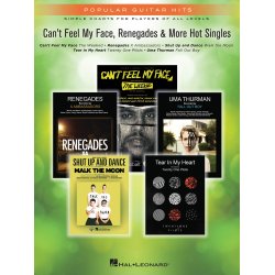 Cant Feel My Face Renegades & More Hot Singles Easy Gtr Tab Bk