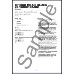 Teach Yourself To Play Guitar Songs: Crossroads And 9 More Blues Classics (Book/Online Media)