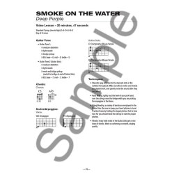 Teach Yourself To Play Guitar Songs: Smoke On The Water And 9 More Hard Rock Classics (Book/Online Media)