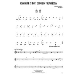 Hal Leonard Ukulele Method: Ukulele For Kids Songbook (Book/Online Audio)