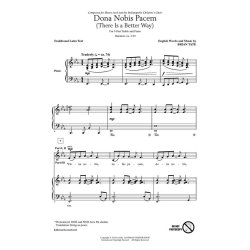 Dona Nobis Pacem : (There Is a Better Way)