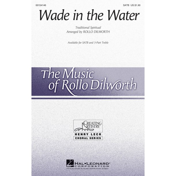 Wade In The Water (Arr. Rollo Dilworth)