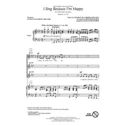 I Sing Because I'm Happy (Arr. Dilworth) (3-Part Treble)