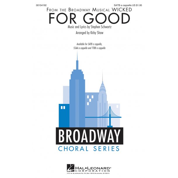 For Good : from Wicked