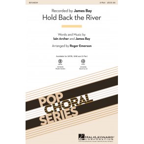 James Bay: Hold Back The River (2PT Vocal Songbook)