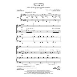 Ed Sheeran: Photograph (Arr. Brymer) (SATB)