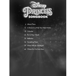 Disney Princess Songbook: Singer's Edition (Book/Online Audio)