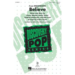 Shawn Mendes: Believe (3-Part Mixed)