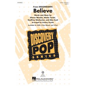 Shawn Mendes: Believe (2PT Vocal Songbook)