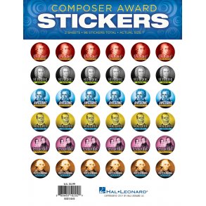 Composer Award Stickers