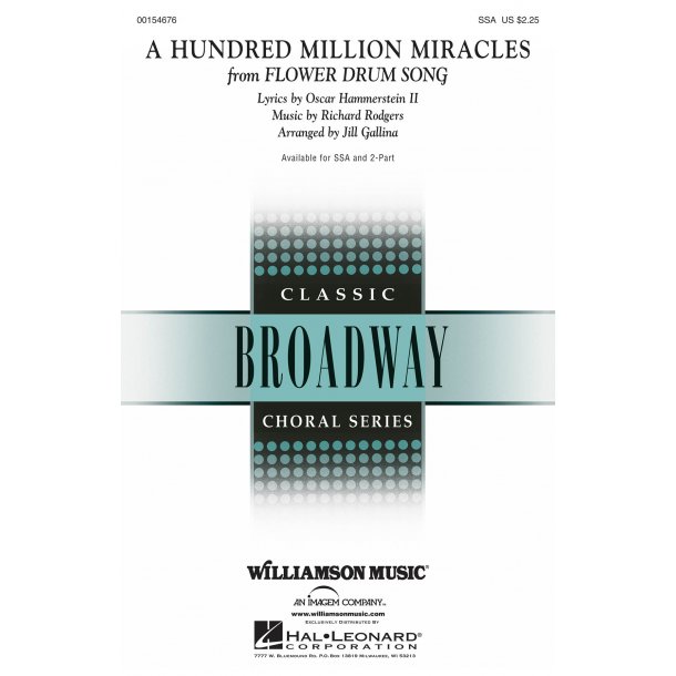 A Hundred Million Miracles : from Flower Drum Song
