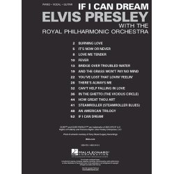 Elvis Presley: If I Can Dream (PVG)