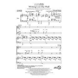 Sam Smith: Writing's On The Wall (SATB Songbook)