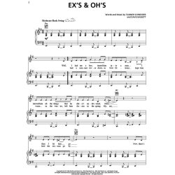 Elle King: Ex's & Oh's (PVG Sheet/Online Audio)