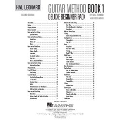 Hal Leonard Guitar Method: Book 1 - Deluxe Beginner Edition (Book/Online Media)
