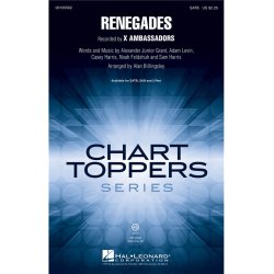 X Ambassadors: Renegades (SATB Songbook)