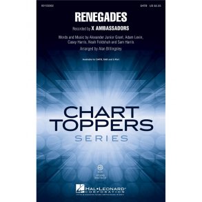 X Ambassadors: Renegades (SATB Songbook)