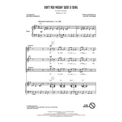 Stevie Wonder: Don't You Worry 'Bout A Thing (Arr. Roger Emerson) - VoiceTrax CD