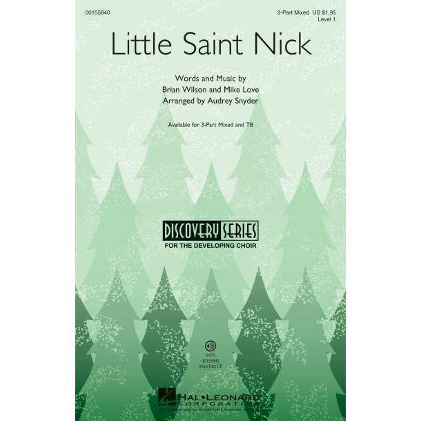 Brian Wilson: Little Saint Nick (Arr. Snyder) (3-Part)