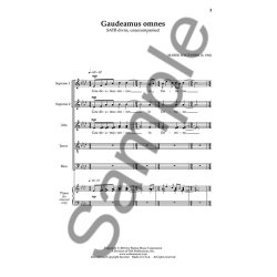 Marek Raczynski: Gaudeamus Omnes