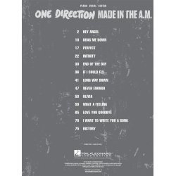 One Direction: Made In The A.M.