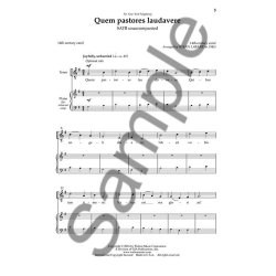 Arr. Susan LaBarr: Quem Pastores Laudavere