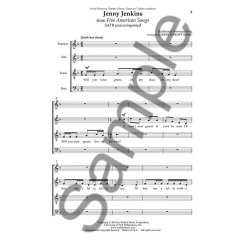 Arr. John Wykoff: Jenny Jenkins (From Five American Songs)