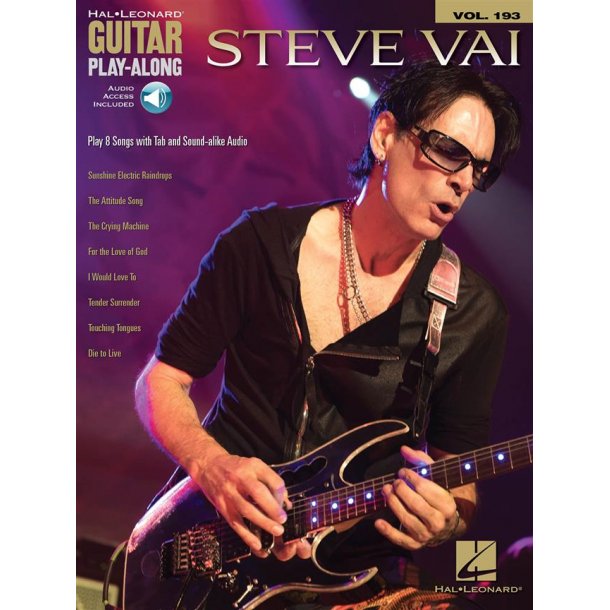 Guitar Play-Along Volume 193: Steve Vai (Book/Online Audio)