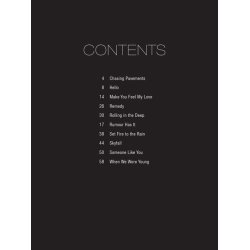 Easy Piano Play-Along Volume 4: Adele (Book/Online Audio)