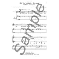 Arr. Shane Warby: His Eye Is On the Sparrow