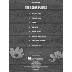 The Color Purple: The Musical - Vocal Selections