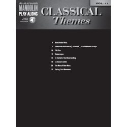 Mandolin Play-Along Volume 11: Classical Themes (Book/Online Audio)