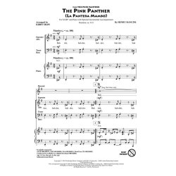 Henry Mancini: The Pink Panther - La Pantera Mambo (SATB arr. Kirby Shaw)