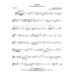 101 Movie Hits For Alto Saxophone