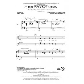 Climb Every Mountain arr. Kirby Shaw (SAB)
