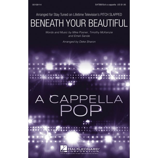 Beneath Your Beautiful : from Pitch Slapped