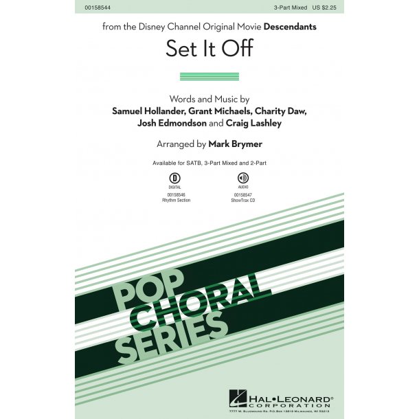 Set It Off (From 'Descendants') (Arr. Brymer) (3-Part)