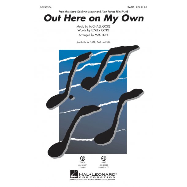 Out Here On My Own (Arr. Huff) (SATB)