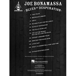 Joe Bonamassa: Blues Of Desperation - Guitar Recorded Versions