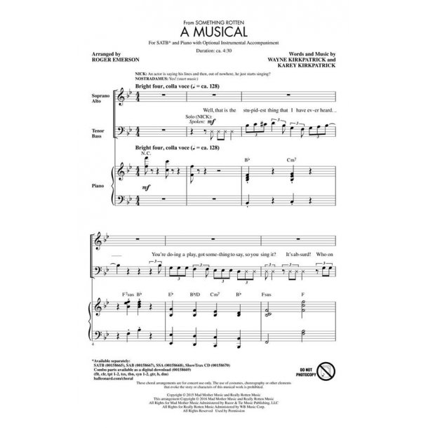 A Musical : from Something Rotten