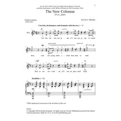 Kevin A. Memley: The New Colossus (SSA)